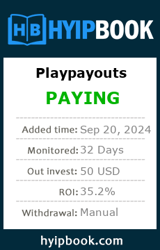 playpayouts.com at hyipbook.com